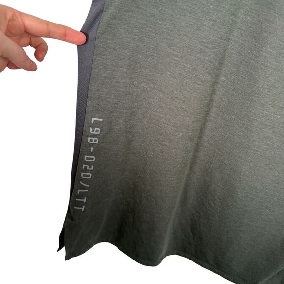 Lululemon License to Train Tank Top Grey Muscle Gym Workout Mens Size Small? - Picture 3 of 5